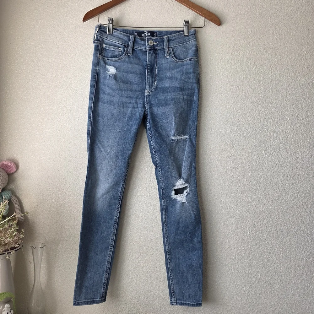 3S Hollister Jeans W26 L27 High Rise Super Skinny